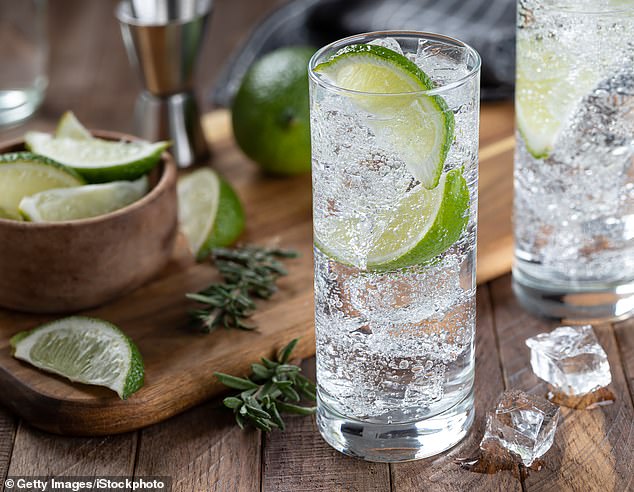 The classic and beloved Mezcal Fizz puts a twist on a margarita by adding smoky bubbles (stock image)