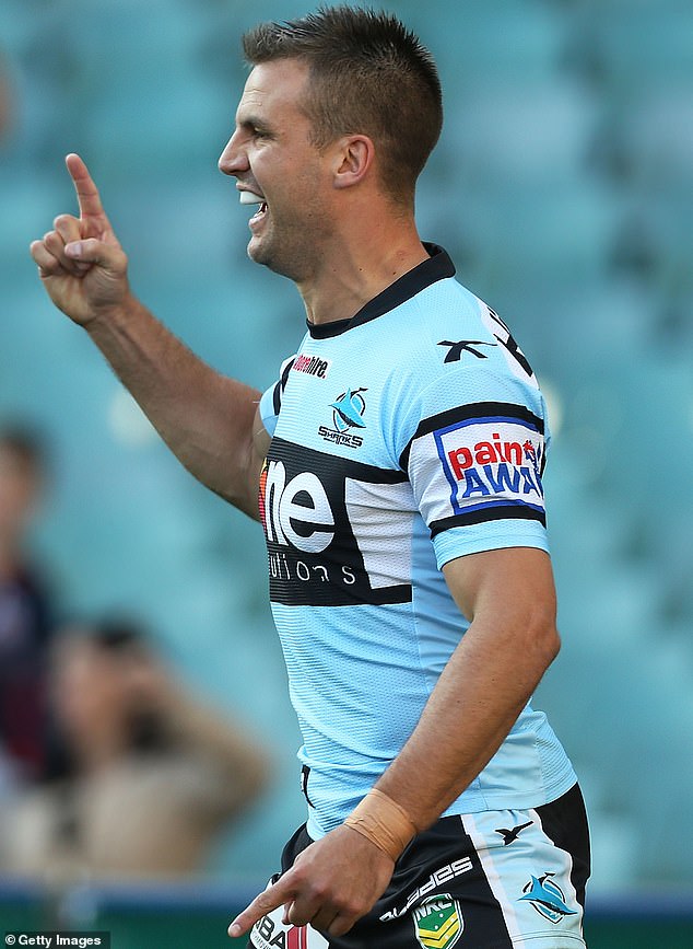 Beau Ryan took advantage when the Sharks were handed a set of seven tackles in the 2013 NRL final