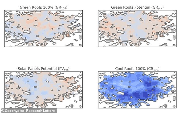 'Cool roofs' (painted white) are the best way to beat the heat in London, according to new research from UCL