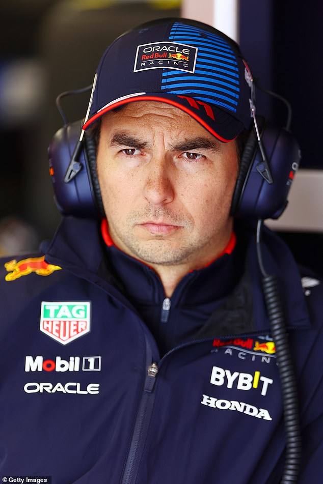 Red Bull driver Sergio Perez is on the outside and the Spaniard could be dropped for Ricciardo's next season