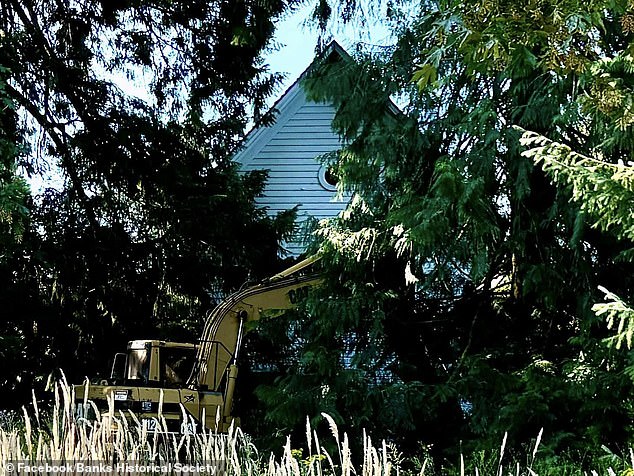 The house was demolished before a formal decision could be made about its preservation.