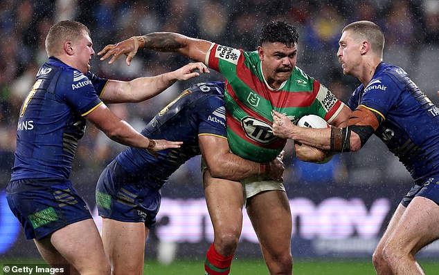 Mitchell is believed to have sustained the injury in the first half of the Rabbitohs' win over Parramatta on Thursday night, but played through the pain