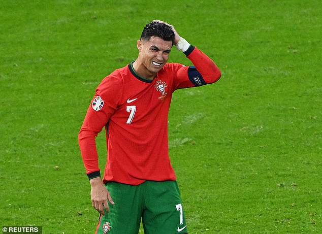 Ronaldo scored in the penalty shootout, but Portugal were eliminated from the European Championship