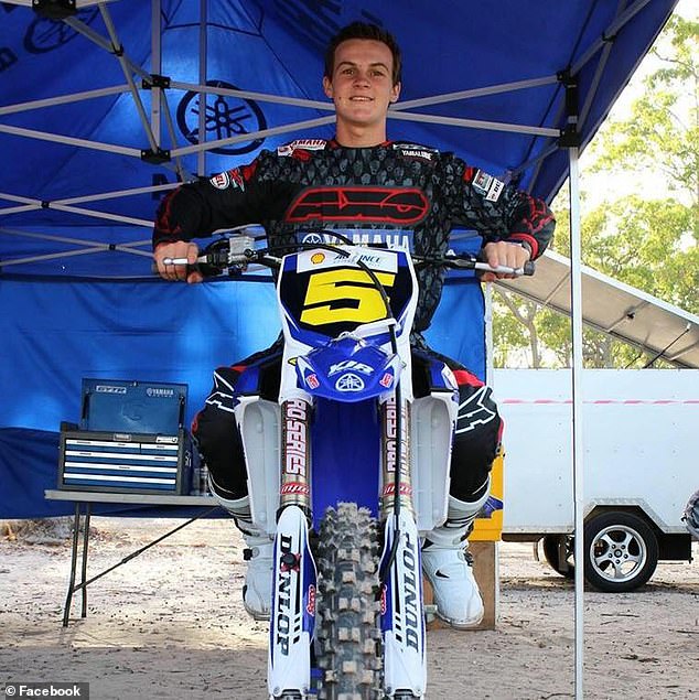 Mr Williams was a very keen motocross rider and had won titles in the Queensland age group