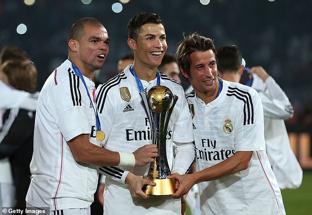 The stars enjoyed a number of successful years together at both Real Madrid and Portugal