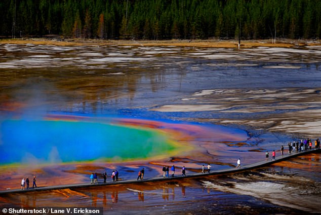 Yellowstone National Park in Wyoming, Montana and Idaho had more than five million visitors last year alone