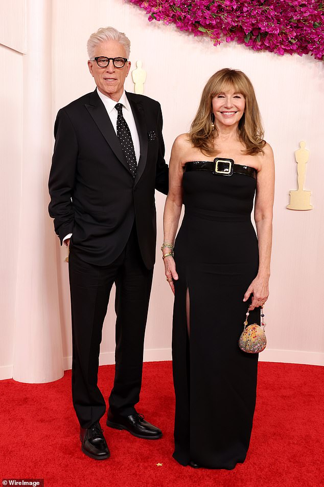 Steenburgen has been married to Ted Danson since 1995; (photo March)