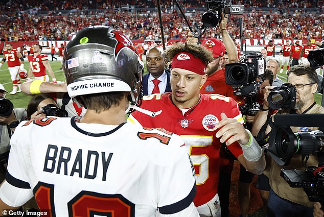 Brady defeated Mahomes and the Chiefs in their only Super Bowl showdown in 2021