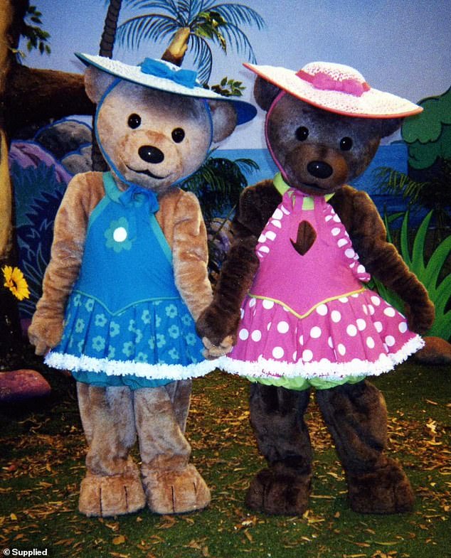 Before joining NSW Transport, she starred in the popular 90s children's series Bananas in Pyjamas, playing teddy bear Lulu (right)