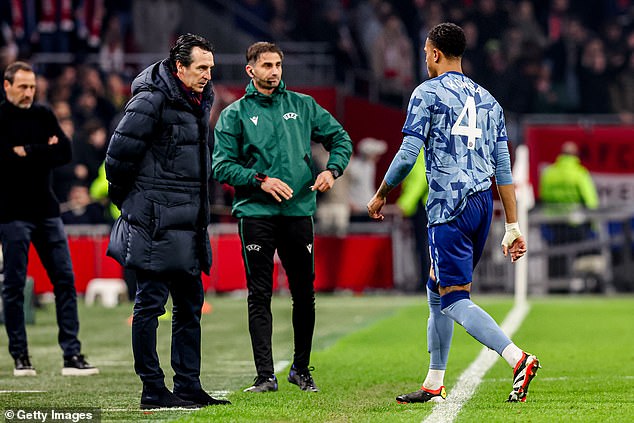 He has since gone on to work under Unai Emery (left), but life could have been very different if it hadn't been for football and his brother