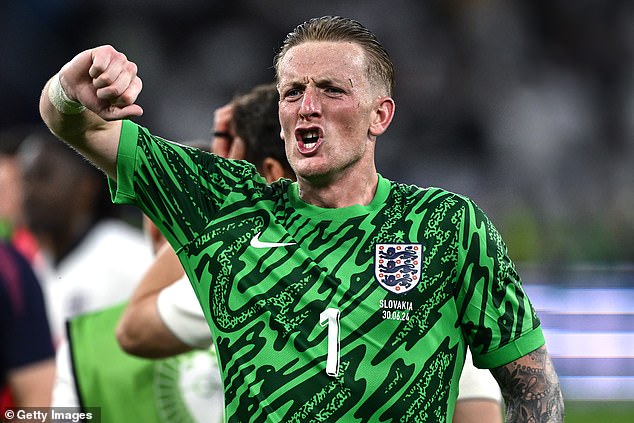 Goalkeeper Jordan Pickford has been Southgate's first choice since his debut in 2017