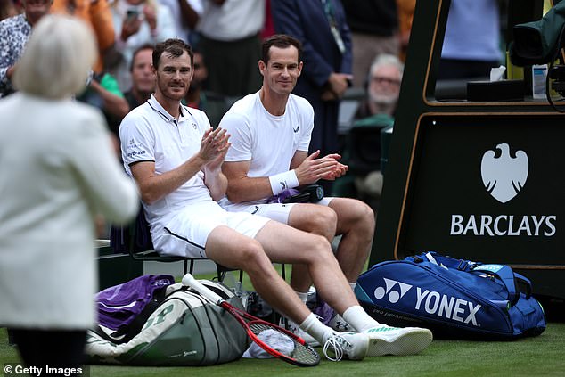 The withdrawal means Murray's final match at SW19 was his men's doubles defeat to his brother Jamie earlier this week