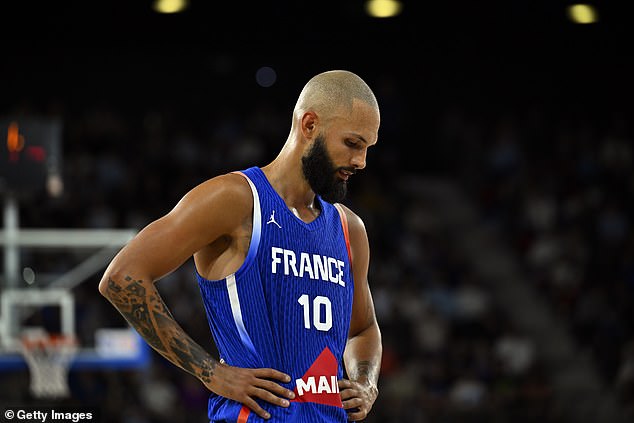 Fournier, who is currently an NBA free agent, was ejected from the friendly