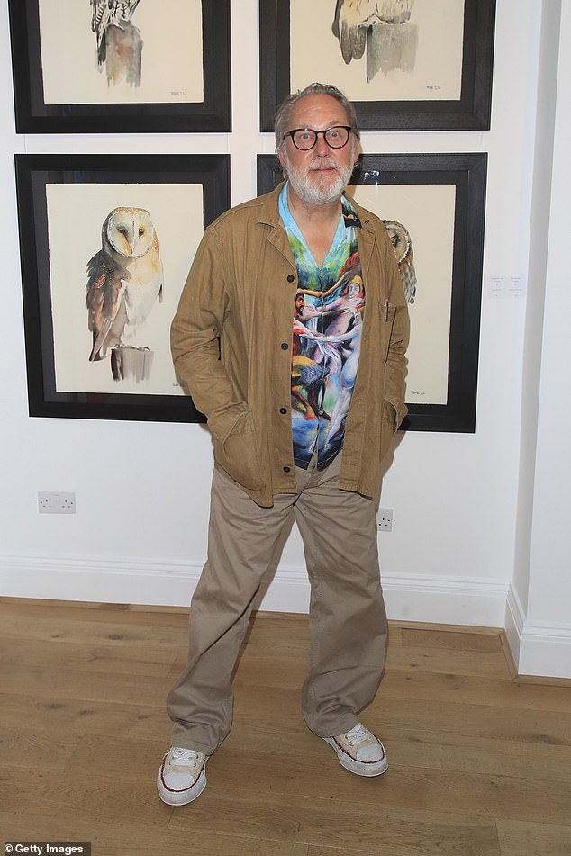 Vic Reeves, 65, submitted his colourful artwork of Anthony and Cleopatra to the Royal Academy of Arts under his real name Jim Moir