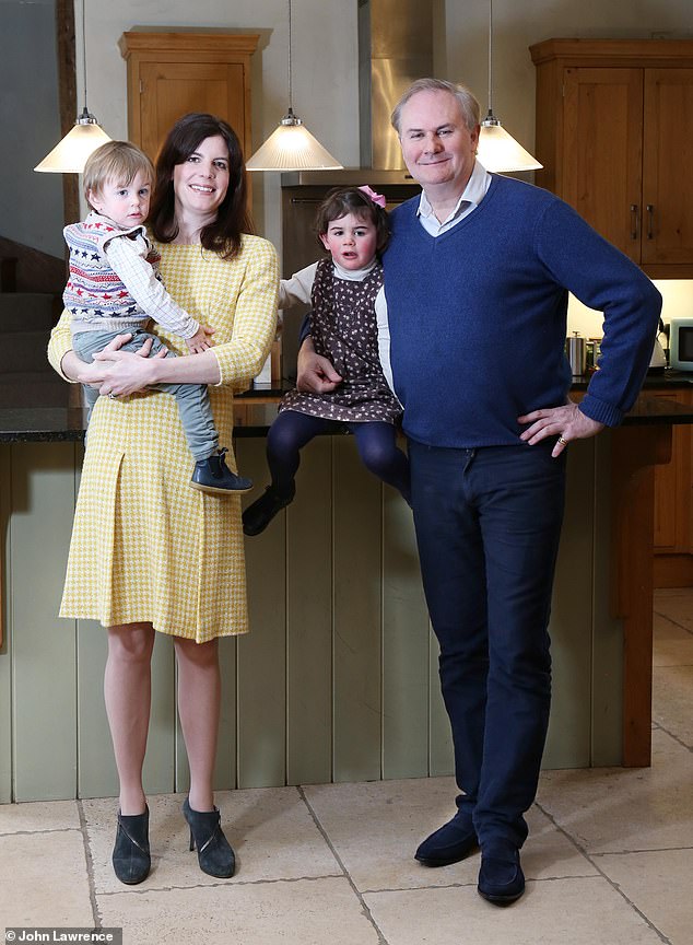 William Cash with Lady Laura and their children Rex and Cosima. He certainly loves his daughter, writes his wife and proves it regularly in his own way