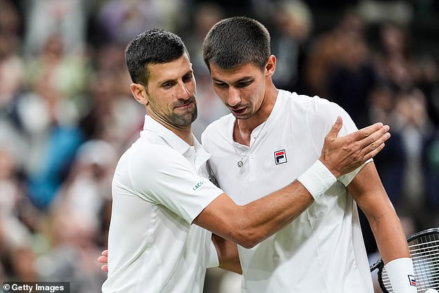 Novak Djokovic delivered an impressive performance at Wimbledon, beating Alexei Popyrin