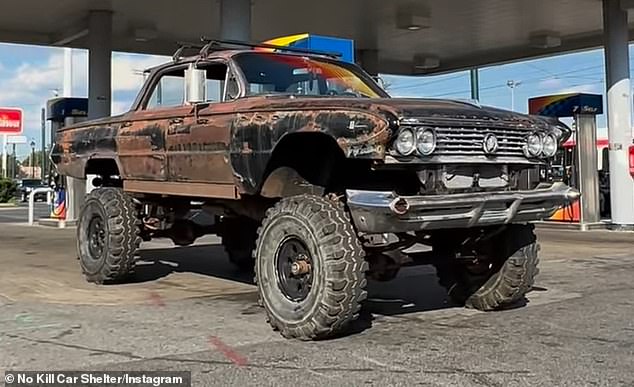 An example of a no-frills project that the No Kill Car Shelter regularly works on. This is a 1961 Buick LeSabre