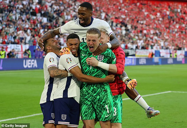 England beat Switzerland on penalties to reach Euro 2024 semi-finals