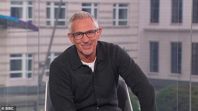 Gary Lineker said he 'cried tears of joy' when he saw Saka score his penalty