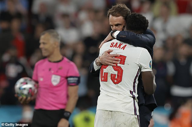 Saka's penalty completes a redemptive run after he missed a penalty in the Euro 2020 final