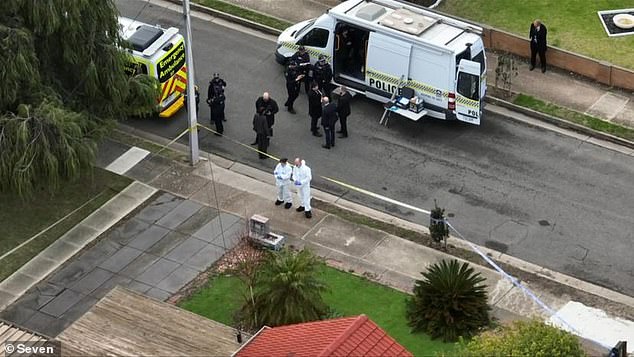 Emergency services were called to the house at around 8:40 a.m. on Sunday morning after reports that a man had been injured