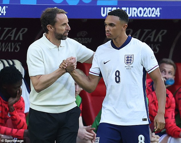 Gareth Southgate backed Alexander-Arnold's courage in taking the decisive penalty