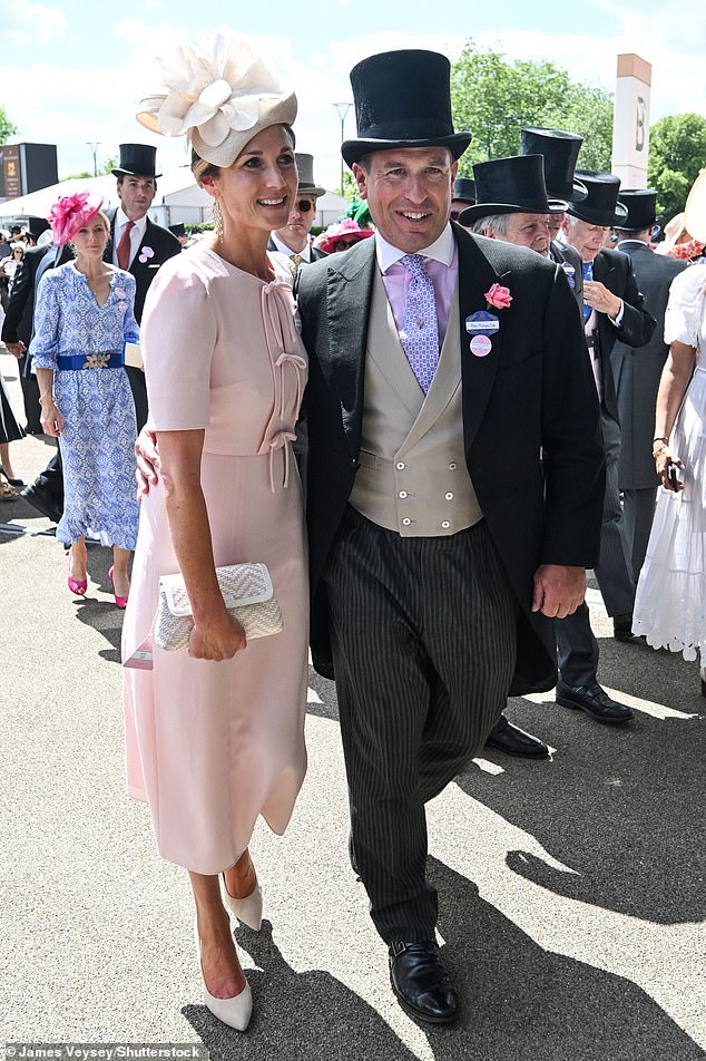 Peter was recently spotted with his new girlfriend Harriet, when the pair attended the fourth day of Royal Ascot last month