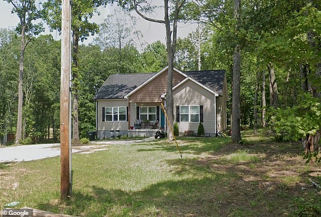 Court documents say Zachary returned to the scene in the 1200 block of North Charlotte Street (pictured) and approached one of the officers on the scene and said, 