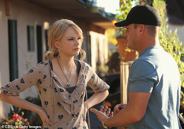 The episode picked up a year earlier when Haley formed a friendship with CSI Nick Stokes (George Eads) while he was investigating crimes at the motel where she was living