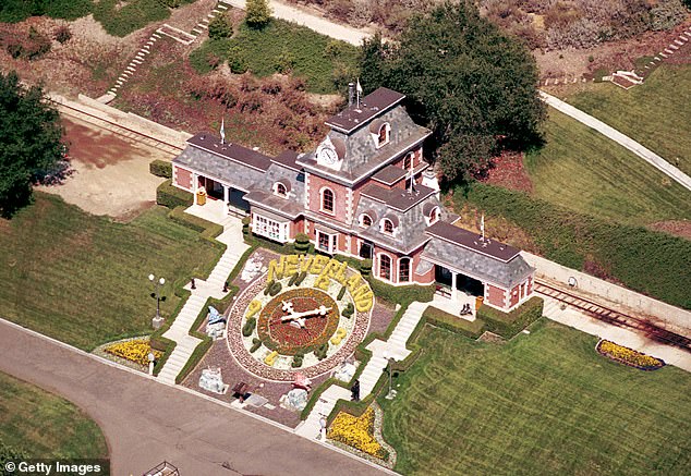 According to TMZ, the Santa Barbara County estate is dangerously close to a blaze dubbed the Lake Fire, which has prompted evacuations (Neverland, seen in 2001)