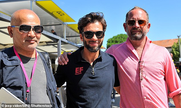 EF Education-Easy-Post Founder and CEO Jonathan Vaughters (right) made the decision to terminate Piccolo's contract after news of the scandal broke