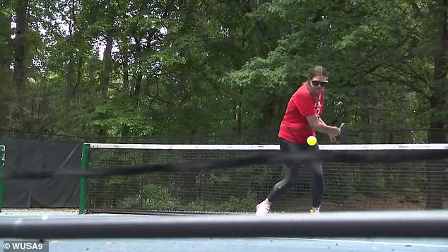 The county attempted to close the courts for maintenance on June 14 while the courts were being resurfaced and signed for tennis amid noise complaints, in an attempt to keep pickleball players out.