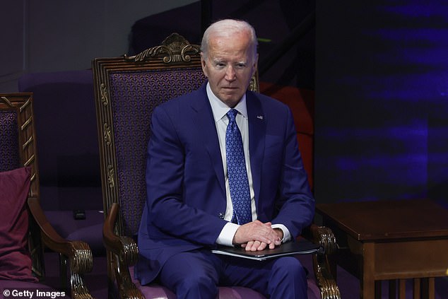 Biden attended church in Philadelphia, Pennsylvania, on Sunday morning, where he remained seated and appeared confused for 30 seconds after the pastor called on the congregation to stand for praise and worship.