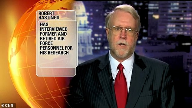 Independent researcher Robert Hastings (pictured), who advocates for full government disclosure of UAP activities, said in 2010: 