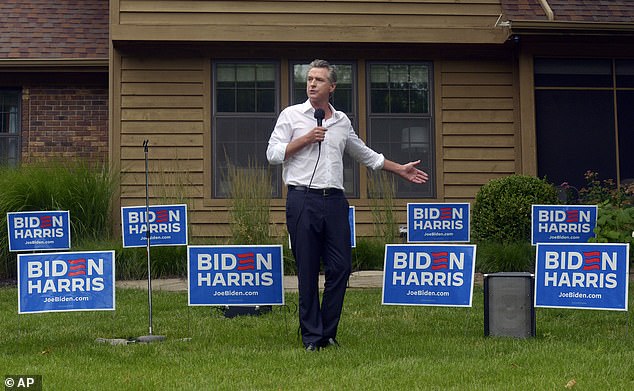 Last week, Newsom forcefully defended Biden, saying he believes the president has the record and energy to win a second term