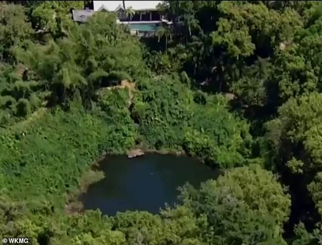 Pictured: The deadly Mystery Sink where two people lost their lives within days