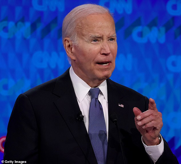 Biden has faced calls to withdraw from the presidential race since his disastrous performance at the CNN debate on June 27