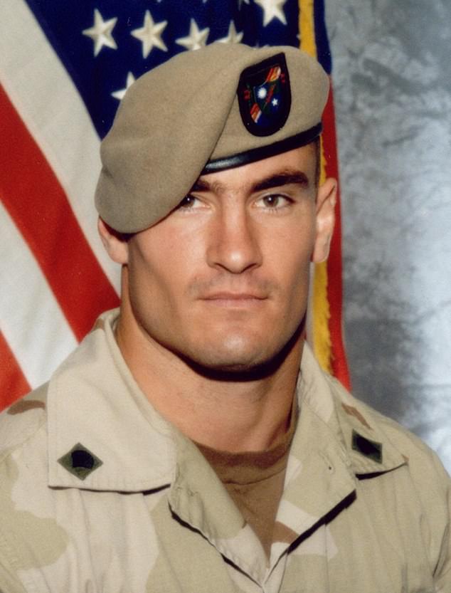 Tillman (pictured), an American football star who gave up a £3million contract to join the US Army after 9/11, saw his life tragically cut short at the age of 27 when he was killed by friendly fire while serving in Afghanistan 20 years ago.