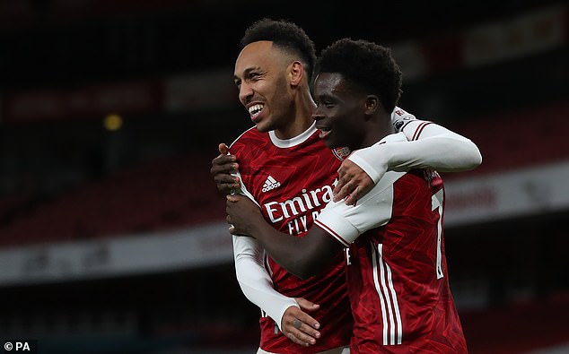 Former Arsenal star Pierre Emerick-Aubameyang is said to have played a key role in helping Saka after his return from Euro 2024