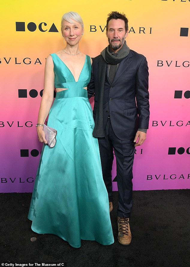 Keanu and Alexandra Grant stole the show at the 2024 MOCA Gala