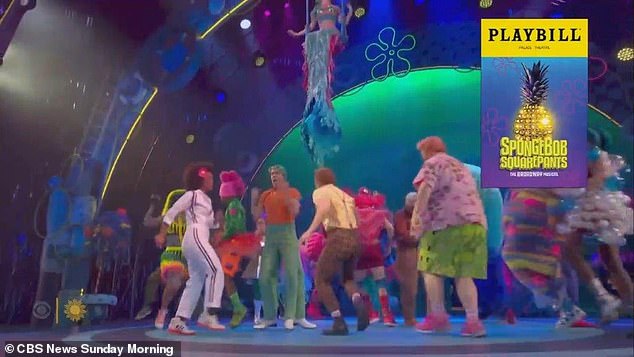 A SpongeBob SquarePants show played on Broadway