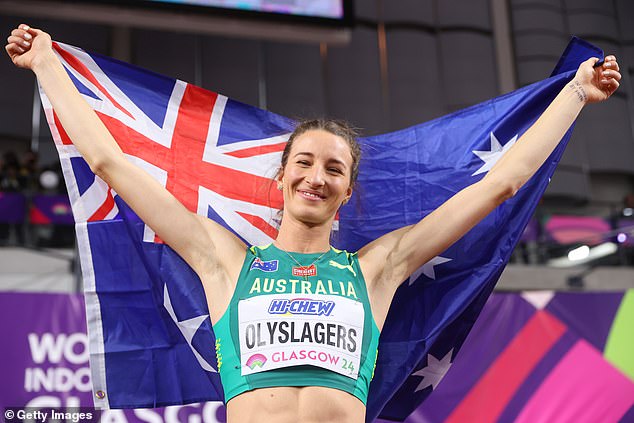 Nicola Olyslagers is part of Australia's double medal contender in the high jump in Paris