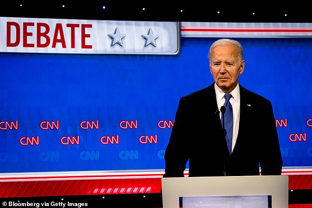 Biden has faced calls to withdraw since his abysmal performance at the CNN debate on June 27