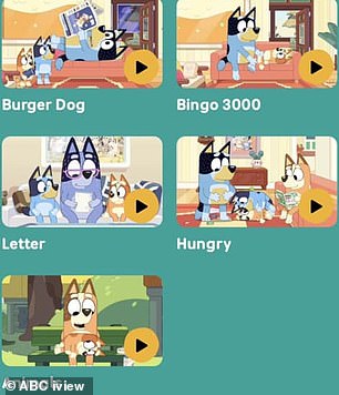 Viewers were thrilled when they recently watched ABC iView and ABC Kids and saw that Burger Dog, Bingo 3000, Letter, Hungry and Animals were available to watch