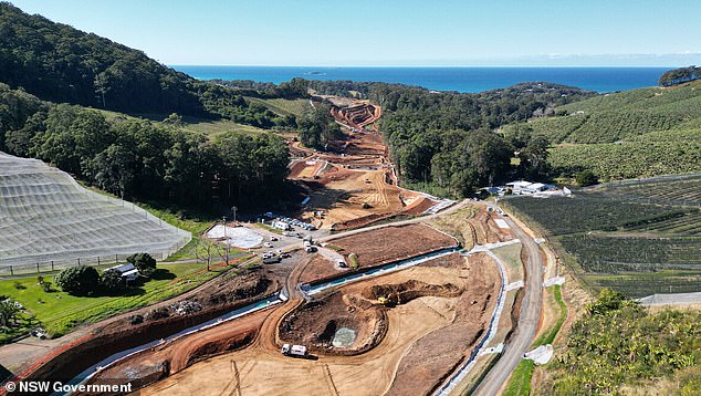 The Pacific Highway is Australia's largest road infrastructure project, costing $2.2 billion