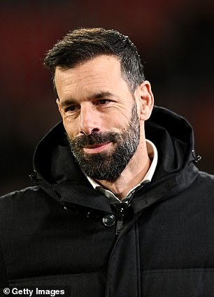 Van Nistelrooy was Burnley's top target to become their new head coach next season