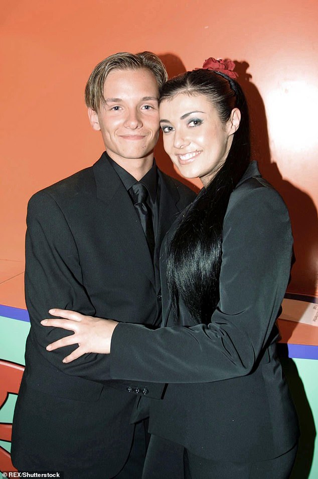 Before Jamie, Kym was married to Jack Ryder from 2002 to 2009. They had two children together. David, 29, and Emilie, 27 (pictured in 2001)