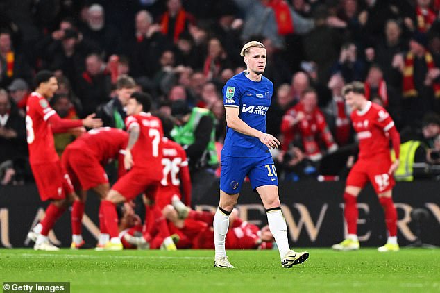 The Blues conceded a goal in the 119th minute of last season's Carabao Cup final against Liverpool