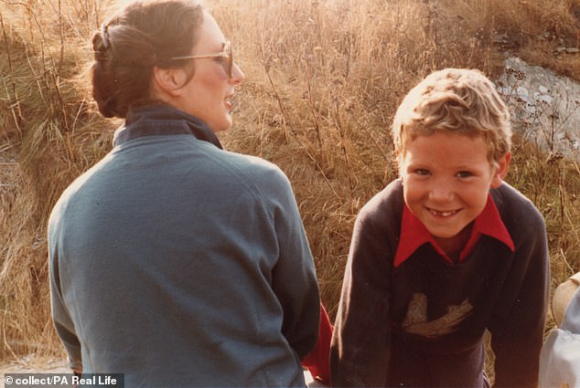 She said Hamish suffered unimaginable suffering and 'intense pain' during his battle with stage 4 cancer before he died in 1981.