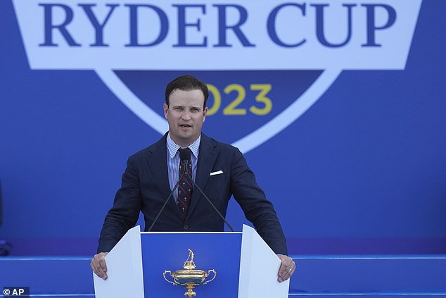 Zach Johnson said before last year's Ryder Cup that he would ask Woods for advice